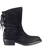Nine West Krasher Pull-On Booties - Lyst