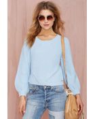 Nasty Gal Line & Dot Keri Sweater - Lyst