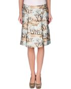 Marni Knee Length Skirt - Lyst