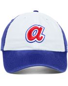 47 Brand Atlanta Braves Clean Up Cap - Lyst