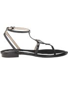 MICHAEL Michael Kors Keely Flat Sandal - Lyst