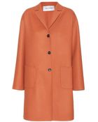 Valentino Wool-Blend Coat - Lyst