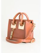 Sophie Hulme Small Box Satchel - Lyst