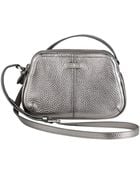 Cole Haan Village Leather Double Zip Crossbody Bag - Lyst