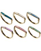 Asos Enamel Arrow Ring Multipack - Lyst