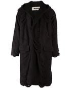 Uma Wang Hooded Coat - Lyst