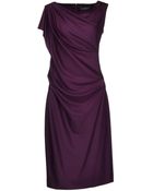 Ferragamo Kneelength Dress - Lyst