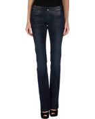 Notify Denim Trousers - Lyst