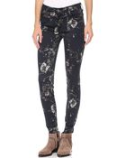 7 For All Mankind The Skinny Jeans - Mystic Floral Print - Lyst