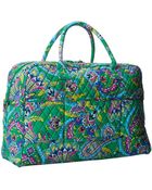 Vera Bradley Weekender - Lyst