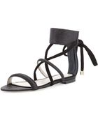 Jason Wu Ankle-Strap Flat Sandal - Lyst