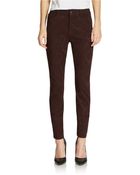 Nydj Petite Alina Floral Jacquard Skinny Jeans - Lyst