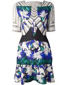 Peter Pilotto Printed Dress - Lyst