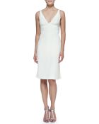 J. Mendel Sleeveless Dress with Pleated Back - Lyst