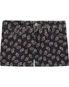 Etoile Isabel Marant Ivy Printed Corduroy Shorts - Lyst