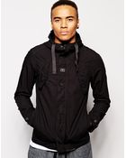 G-star Raw G Star Hooded Overshirt Jacket Benin Combat Ripstop - Lyst