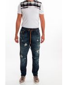 Balmain Dropped Crotch Jeans - Lyst