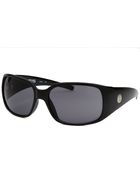 MICHAEL Michael Kors Women'S Rectangle Black Sunglasses - Lyst