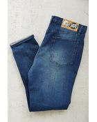 Cheap Monday Aniara Dark Dropped Skinny Jean - Lyst