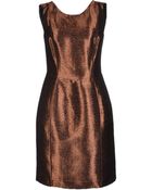 Bgn Short Dress - Lyst
