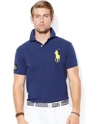 Polo Ralph Lauren Polo Us Open Customfit Polo - Lyst