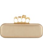 Alexander McQueen Nappa Framed Clutch - Lyst