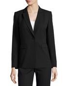 Lafayette 148 New York Mackenzie Single-Button Jacket - Lyst