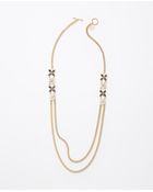 Ann Taylor Ann Signature Long Necklace - Lyst