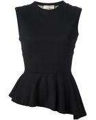 Emilio Pucci Peplum Top - Lyst