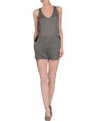 3.1 Phillip Lim Short Dungaree - Lyst