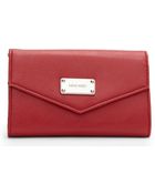 Nine West Red Gift Gab Clutch - Lyst