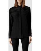 AllSaints Lota Shirt - Lyst