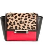 Diane von Furstenberg Leopard Print Cross Body Bag - Lyst