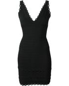 Hervé Léger Lauren Bandage Dress - Lyst
