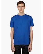 Sunspel Mens Blue Short Sleeve Crew Neck T-shirt - Lyst
