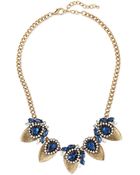 Jules Smith Crystal Teardrop Statement Necklace - Lyst