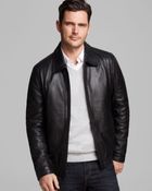 Andrew Marc Barron Leather Jacket - Lyst