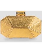 Halston Heritage Clutch - Octagonal Minaudiere - Lyst