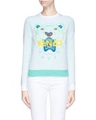 Kenzo Tiger Embroidery Sweatshirt - Lyst