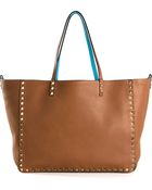 Valentino 'Rockstud' Tote - Lyst