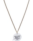 Tatty Devine Sue Kreitzman Speech Bubble Necklace - Lyst