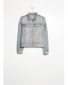 Mango Light Denim Jacket - Lyst