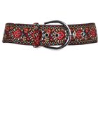 Topshop Womens Folk Tape Waist Belt Multi - Lyst
