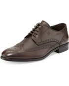 Bruno Magli Saffyn Lace-up Wingtip - Lyst