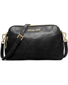 Michael Michael Kors Alexis Medium Leather Messenger Bag - Lyst