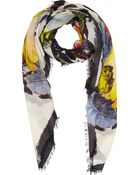 Erdem Floral Scarf - Lyst