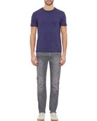 Barneys New York Speckled Tshirt - Lyst