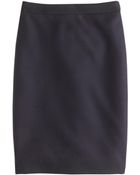J.Crew No. 2 Pencil Skirt In Double-Serge Wool - Lyst