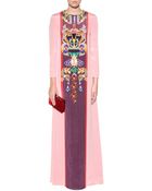 Mary Katrantzou Sentinel Printed Silk Dress - Lyst