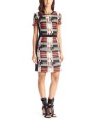 Hugo Boss Hesandra | Virgin Wool Blend Dress - Lyst